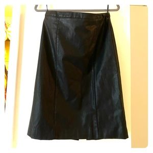 Calvin Klein leather skirt brand new